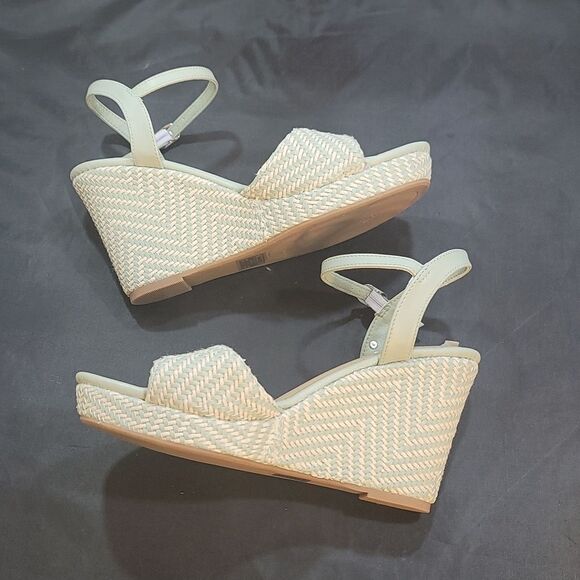 BRAND NEW NAUTICA OPEN TOE HIGH HEEL WEDGE SANDAL - Picture 5 of 15